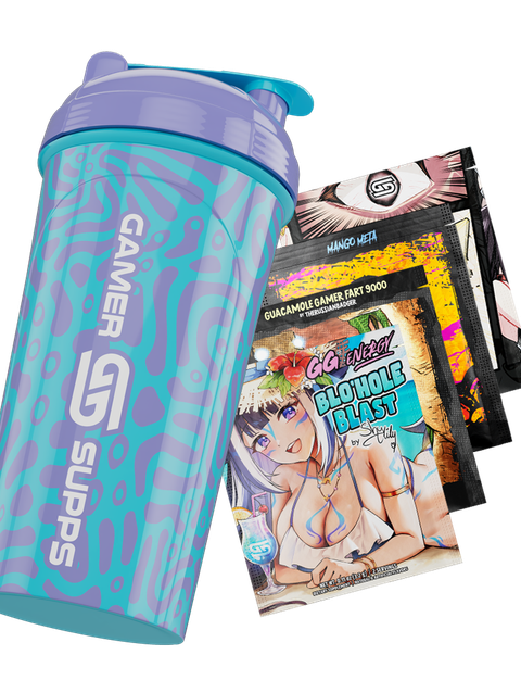 Gamersupps 24oz All Over Print Shaker - Belooga New Arrival