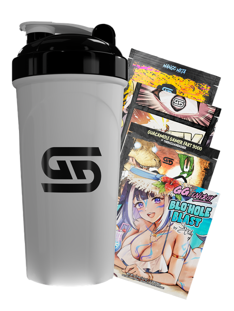 Gamersupps 24oz All Over Print Shaker - Penguin New Arrival