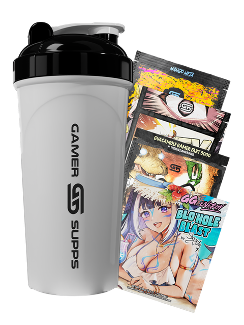 Gamersupps 24oz All Over Print Shaker - Penguin New Arrival