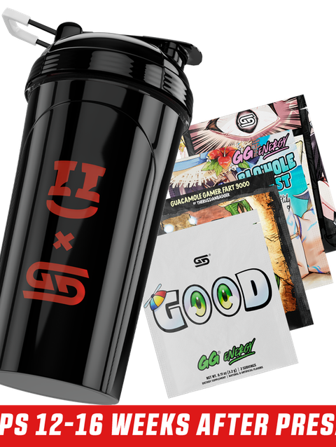 Gamersupps 24oz SMii7Y Shaker Cup (Black) Free shipping