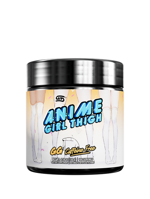 Gamersupps Anime Girl Thigh Caffeine Free - 100 Servings Best Seller