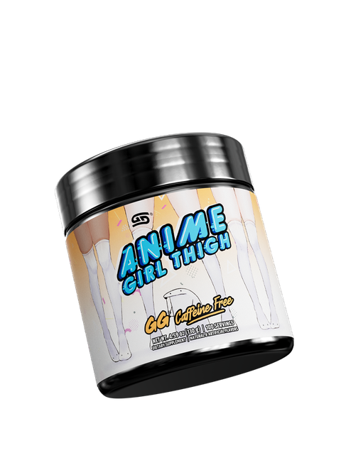 Gamersupps Anime Girl Thigh Caffeine Free - 100 Servings Best Seller