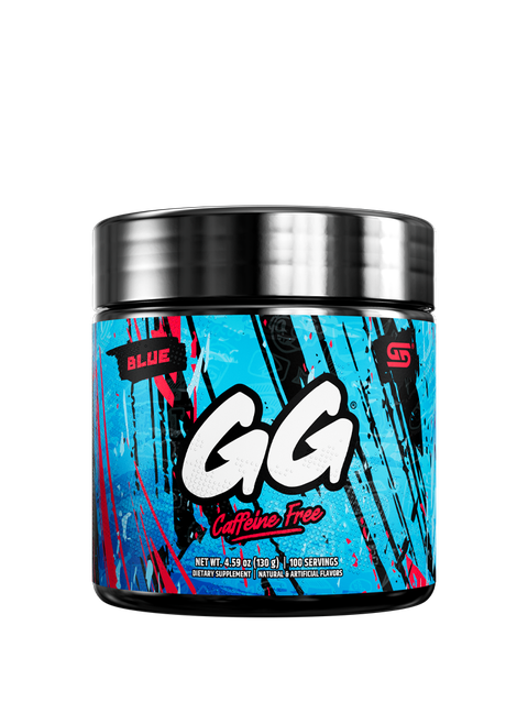 Gamersupps Blue Caffeine Free - 100 Servings Best Seller