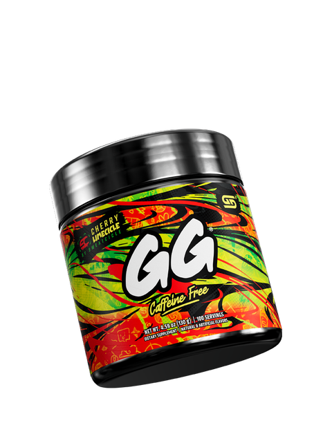 Gamersupps Cherry Limecicle Caffeine Free - 100 Servings On Sale