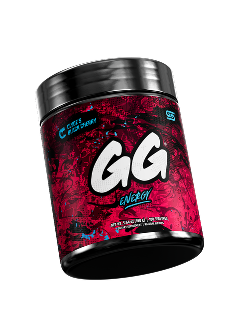 Gamersupps Clyde's Black Cherry - 100 Servings Free shipping