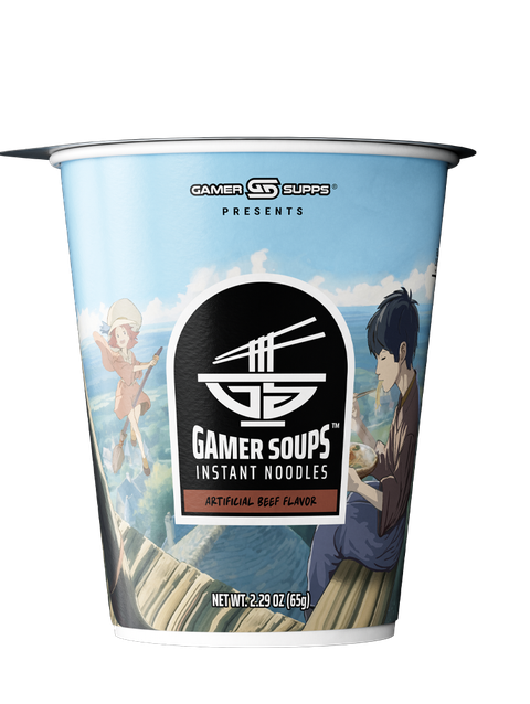 Gamersupps Gamer Soups Instant Noodles - Variety Pack (12 Cup Box) High Quality