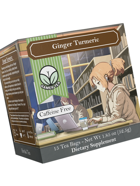 Gamersupps Gamer Tea - Ginger Turmeric Best Seller