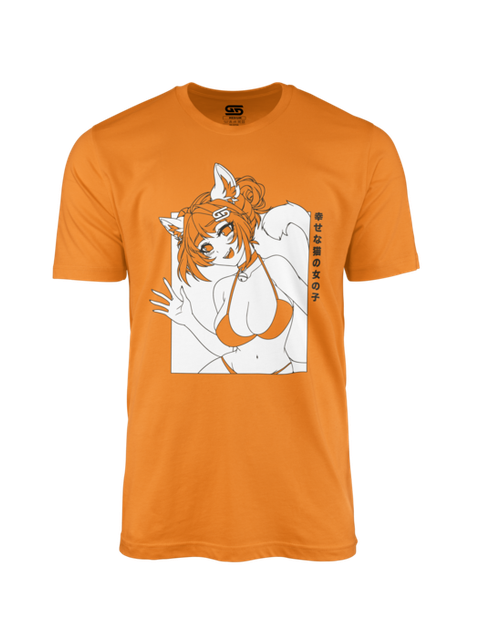 Gamersupps Waifu Shirt VII: Cat Girl Free shipping